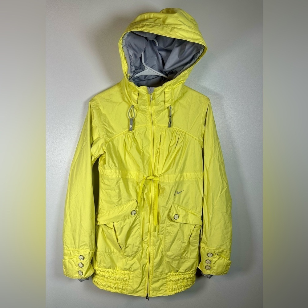 Nike Yellow and gray Women's Ski Snowboarding Jacket size small